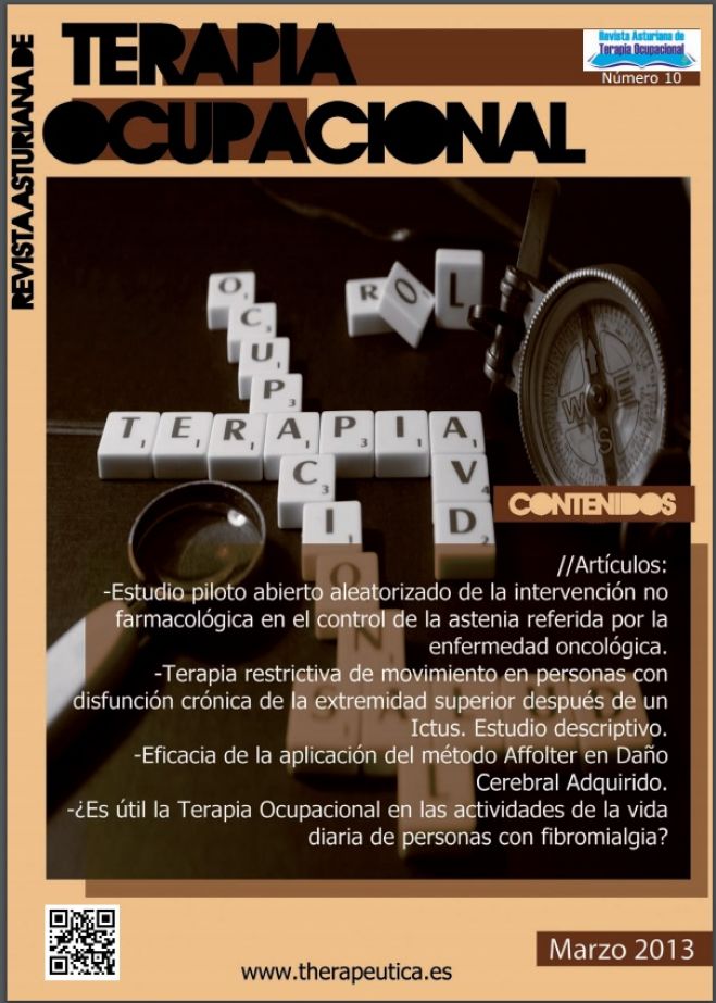 Revista Asturiana de Terapia Ocupacional Nº 10