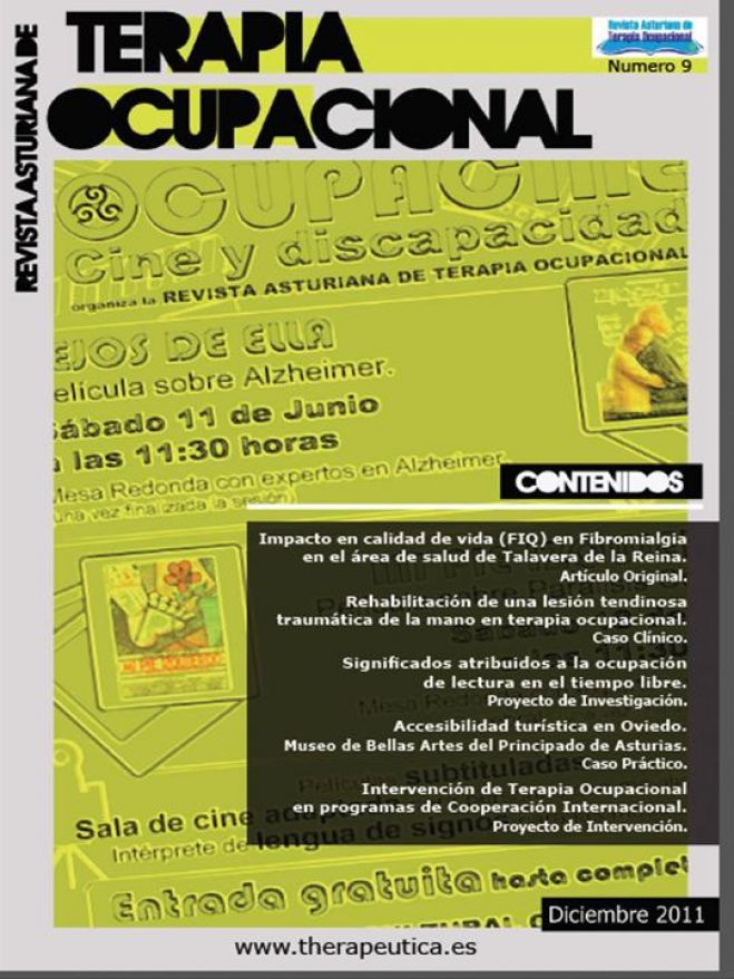 Revista Asturiana de Terapia Ocupacional Nº 9